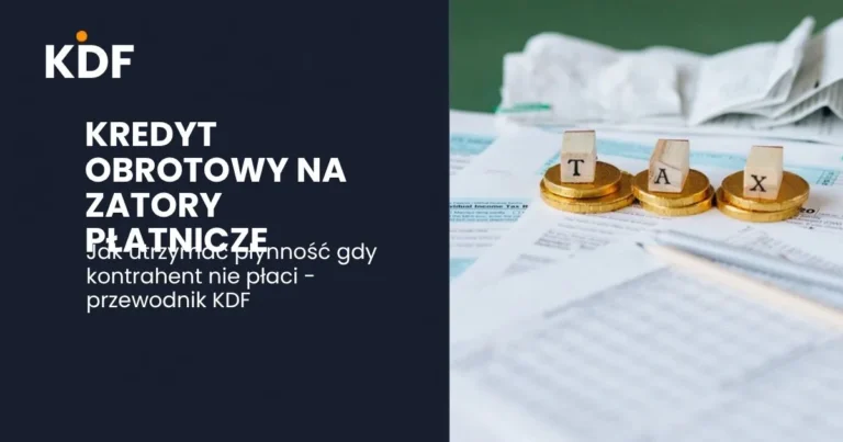 Ilustracja do artykułu o kredycie obrotowym na zatory płatnicze