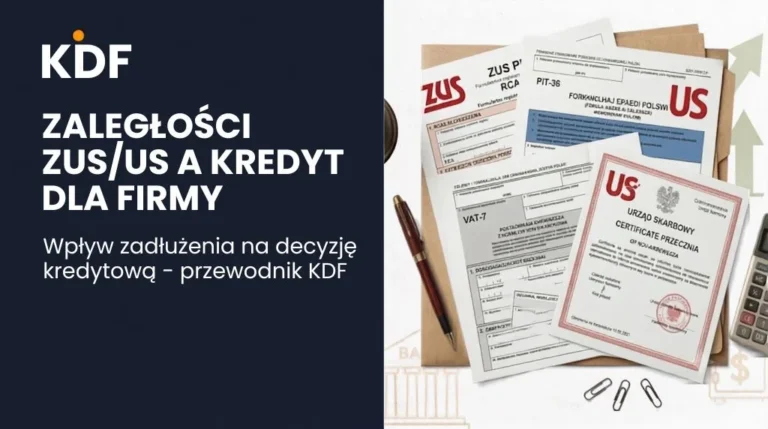 Ilustracja do artykułu o zaległościach w ZUS lub US a kredycie dla firmy